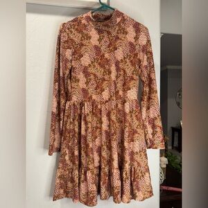 Lily Rose Autumn Floral Dress